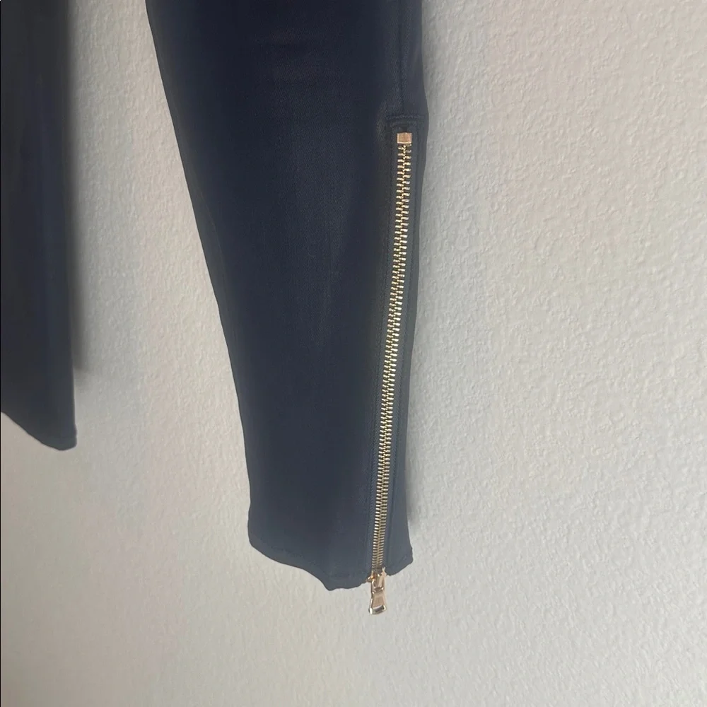 14. L’Agence Sabine High-Rise Skinny Coated Denim Jeans